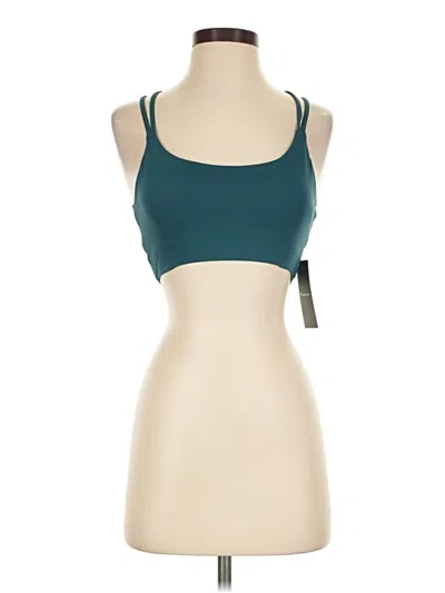 Pre-owned Fabletics Tank Top Teal Halter Neckline Tops