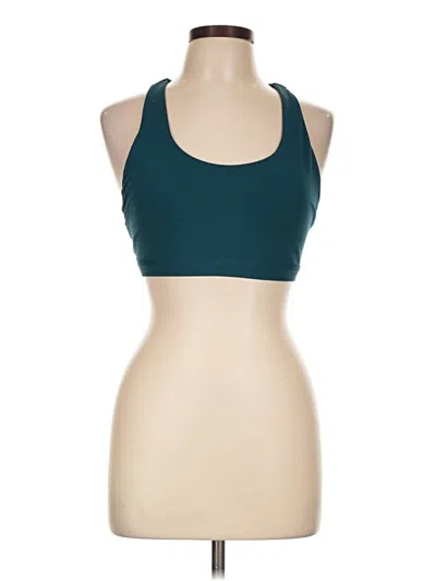 Pre-owned Fabletics Tank Top Teal Halter Neckline Tops