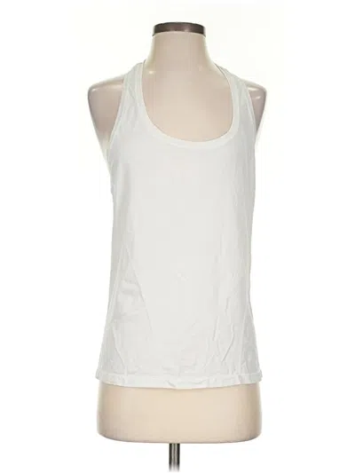 Pre-owned Fabletics Tank Top White Halter Neckline Tops