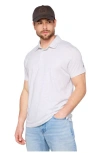 Fabletics The 24-7 Polo In Gray