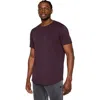 Fabletics The 24-7 Tee Curved Hem In Gray