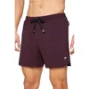 Fabletics The 5" One Short In Burgundy