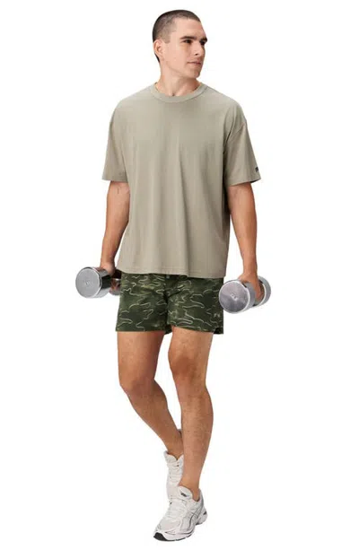 Fabletics The 5" One Short In Dark Olive Long Exposure