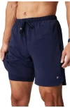 Fabletics The 7" One Short In Blue