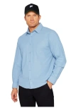 Fabletics The Don Long Sleeve Button Up In Black
