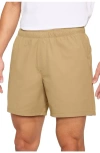 Fabletics The Don Pull-on Short 6" In Brown