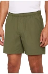 Fabletics The Don Pull-on Short 6" In Green