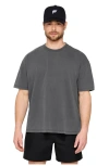 Fabletics The Effortless Oversized Tee In Gray