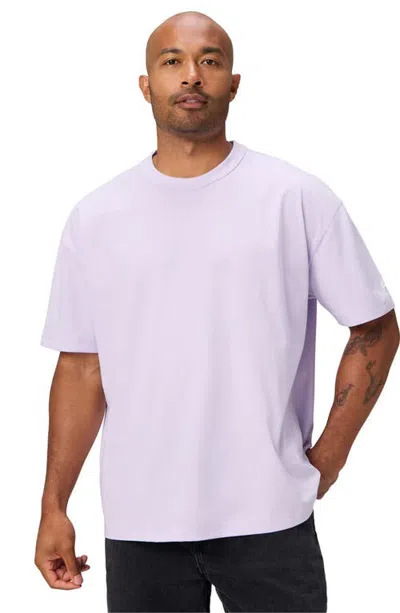 Fabletics The Effortless Oversized Tee In Lilac Lily