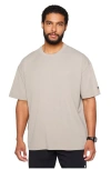 Fabletics The Effortless Oversized Tee In Neutral