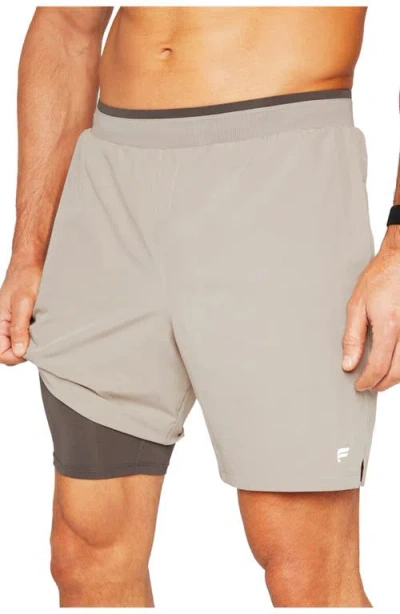 Fabletics The Fundamental Short Ii Lined 7" In Neutral