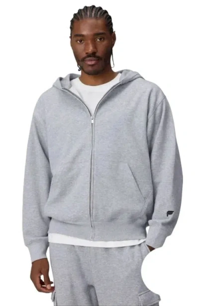 Fabletics The Go-to Full Zip Hoodie In Blue