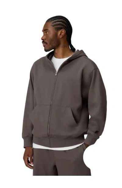 Fabletics The Go-to Full Zip Hoodie In Gray
