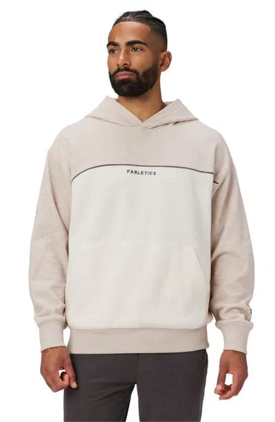 Fabletics The Go-to Oversized Hoodie Dna Striped In Multi