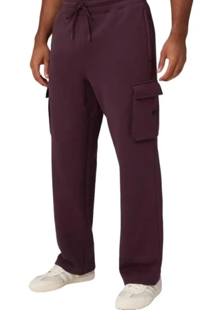 Fabletics The Go-to Straight Leg Cargo Pant In Burgundy