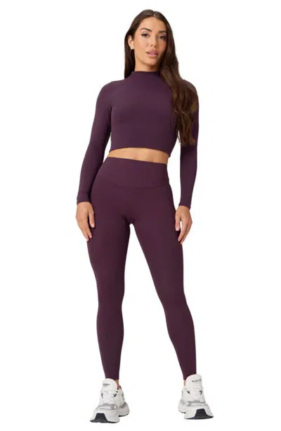 Fabletics The No-seam Pureluxe Tlc Legging In Purple