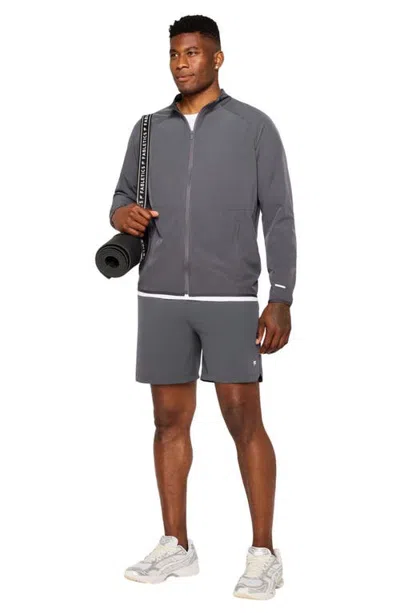 Fabletics The O2 Run Jacket In Gray