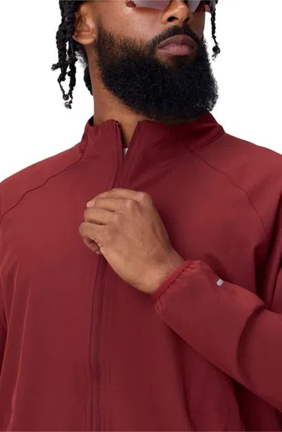 Fabletics The O2 Run Jacket In Red
