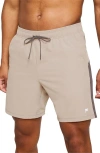 Fabletics The O2 Run Short 7in In Neutral