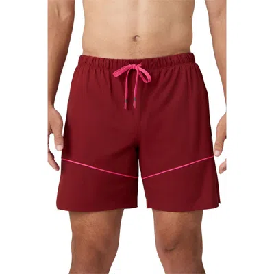 Fabletics The One Short 7" In Burgundy