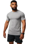Fabletics The Training Day Tee In Gray