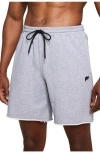 Fabletics The Year Round Terry Sweatshort In Gray
