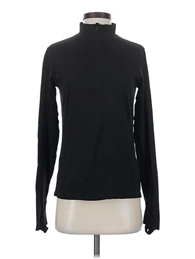 Pre-owned Fabletics Track Jacket In Black