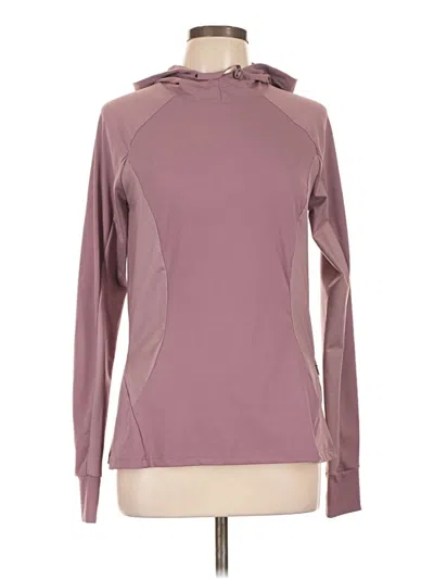 Pre-owned Fabletics Track Jacket In Purple
