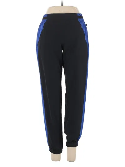 Pre-owned Fabletics Track Pants In Black