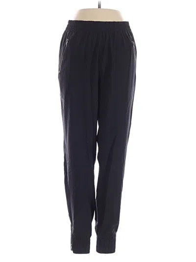 Pre-owned Fabletics Track Pants In Black