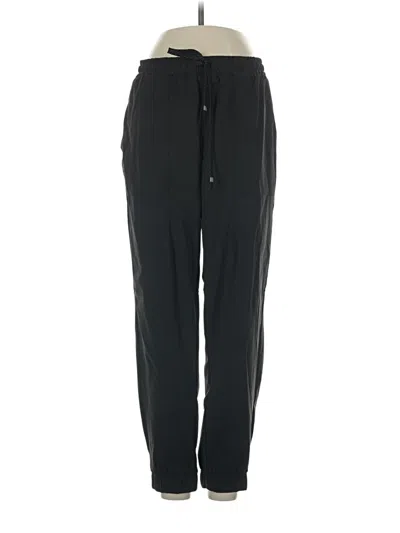 Pre-owned Fabletics Track Pants In Black