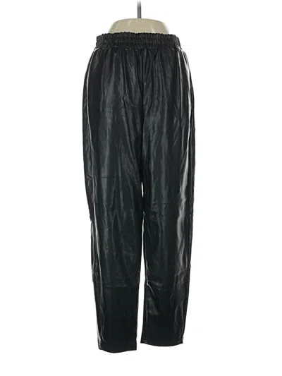 Pre-owned Fabletics Track Pants In Black