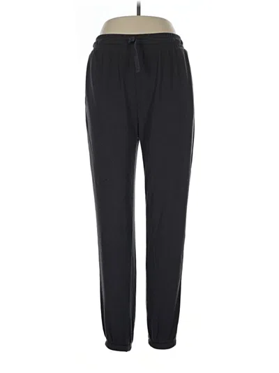 Pre-owned Fabletics Track Pants In Black