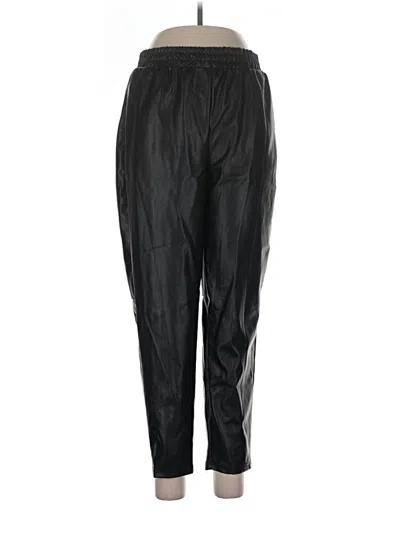 Pre-owned Fabletics Track Pants In Black