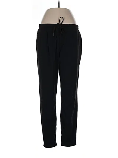 Pre-owned Fabletics Track Pants In Black