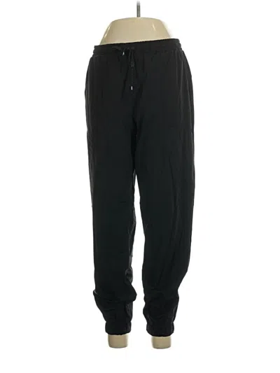Pre-owned Fabletics Track Pants In Black