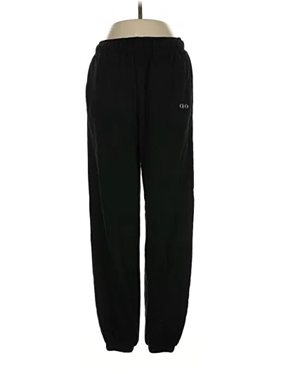 Pre-owned Fabletics Track Pants In Black