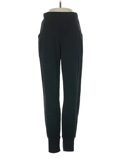 Pre-owned Fabletics Track Pants In Black