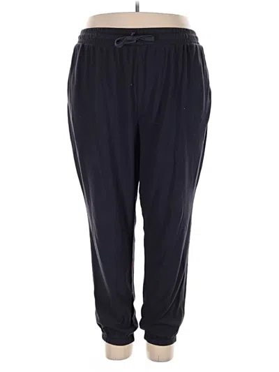 Pre-owned Fabletics Track Pants In Black