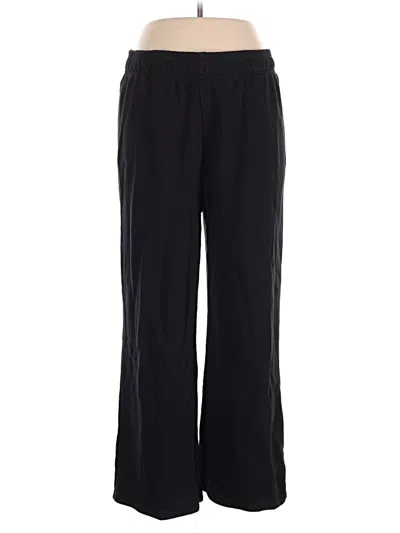 Pre-owned Fabletics Track Pants In Black