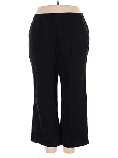 Pre-owned Fabletics Track Pants In Black