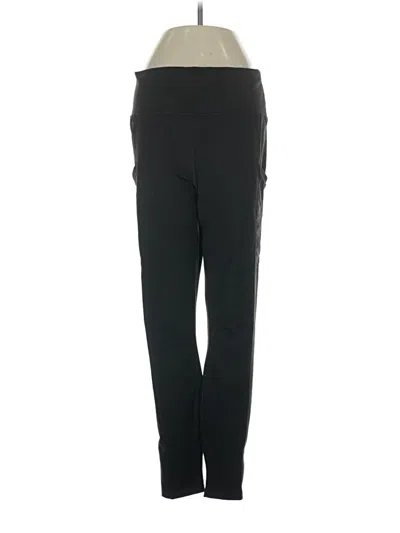Pre-owned Fabletics Track Pants In Black