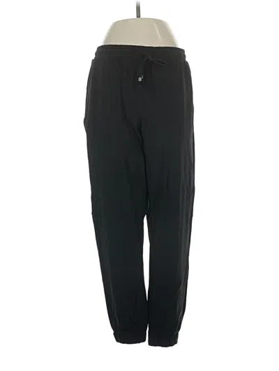 Pre-owned Fabletics Track Pants In Black