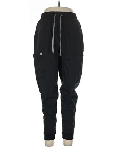 Pre-owned Fabletics Track Pants In Black
