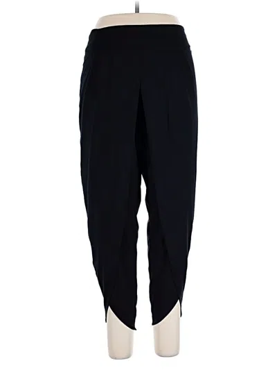 Pre-owned Fabletics Track Pants In Black