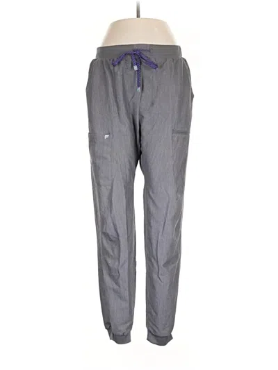Pre-owned Fabletics Track Pants In Gray