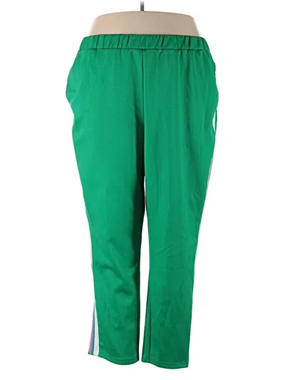 Pre-owned Fabletics Track Pants In Green