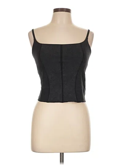 Pre-owned Fabletics Tube Top Black Strapless Neckline Tops