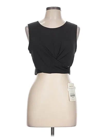 Fabletics Tube Top Black Strapless Neckline Tops