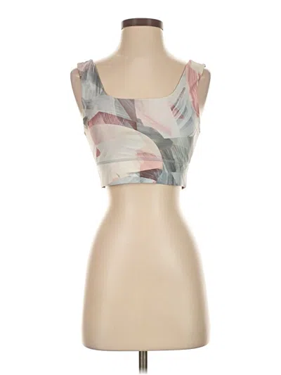 Pre-owned Fabletics Tube Top Ivory Strapless Neckline Tops In White